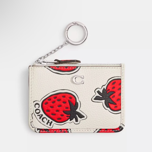 Coach strawberry id wallet - Picture 1 of 10